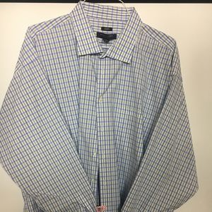 Pronto Uomo - Button Up - Bl/Wh/Yl - 3X